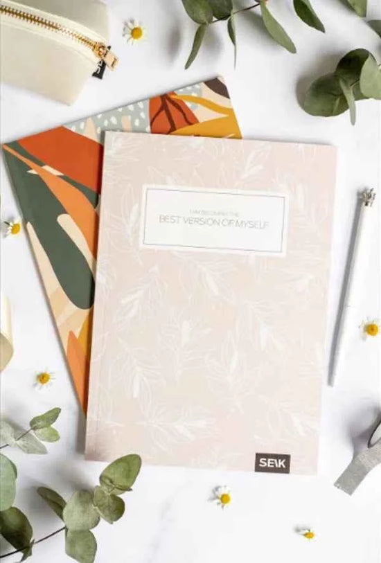 Bullet journal | Bladeren | Set van 2