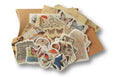 30-delig papier- en stickerset | Thema natuur