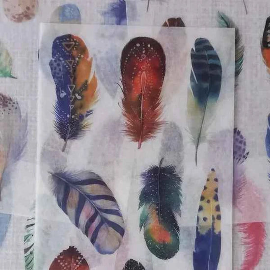 6 vellen washistickers | Veren en Eitjes
