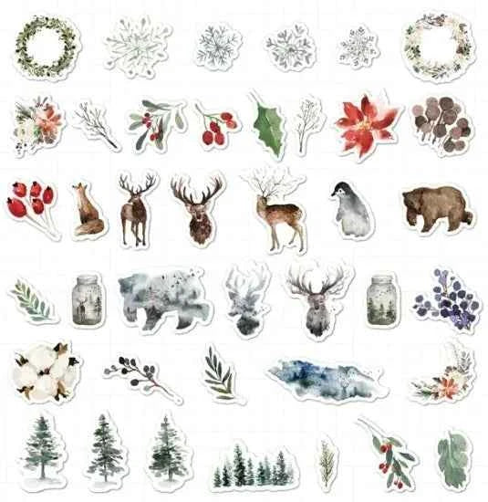 Losse Washistickers | Wintertijd