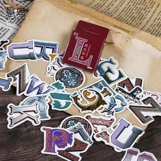 Stickerdoosje | Letterstickers