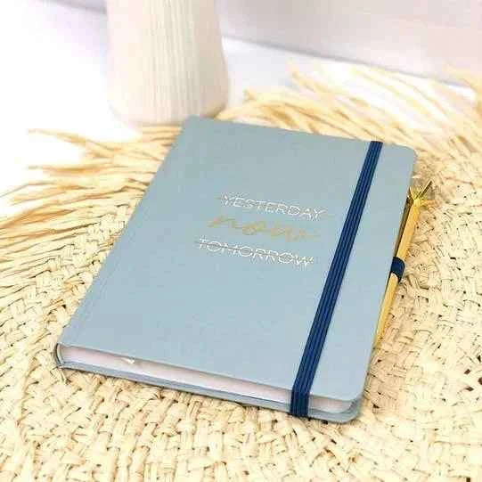 Bullet journal | Yesterday -now- tomorrow | 120 grams papier