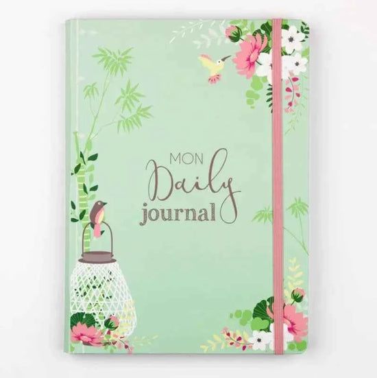 Bullet journal | Groen met vogeltje