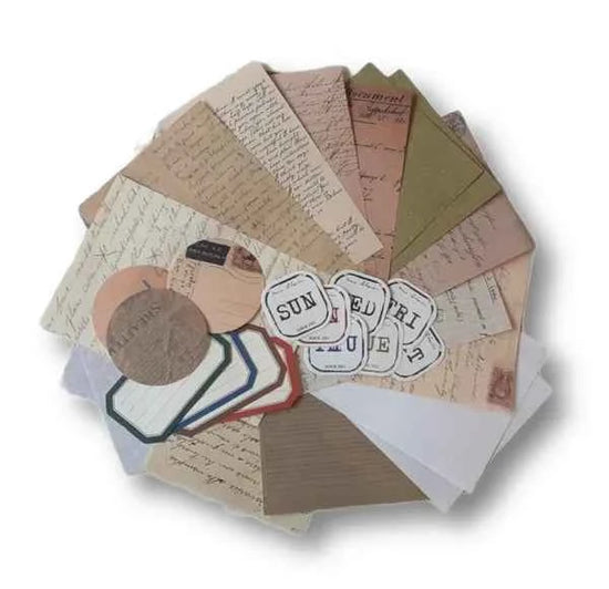 30-delig papierset | Dagen van de week