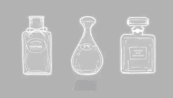 PET-stickers | Parfumflesjes | Transparant