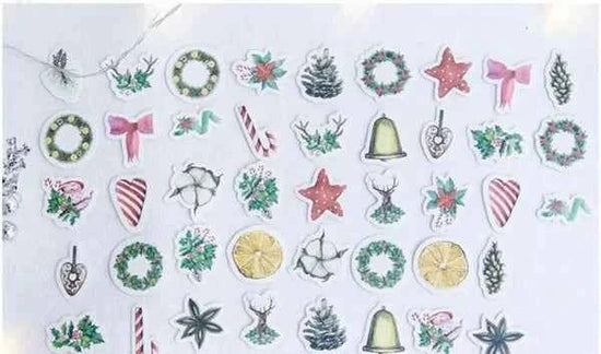 Stickerdoosje | Stickers kerstdecoratie