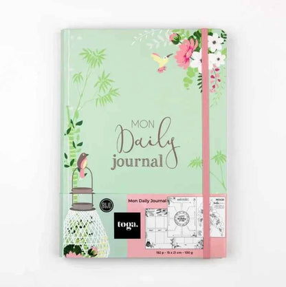 Bullet journal | Groen met vogeltje