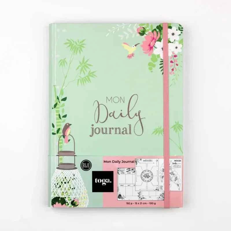 Bullet journal | Groen met vogeltje