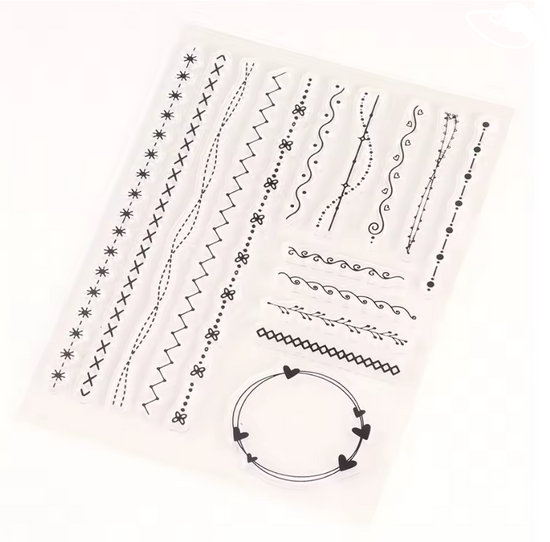 Silicone Clear Stamps | Butterflies 2