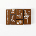 Holzstempel | Blattstiel 1 | 6,5 x 2,5 cm