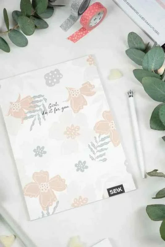 Bullet journal | Bloemen | Set van 2
