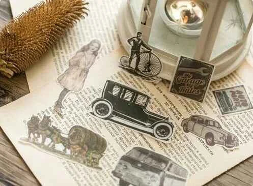 Grote Washistickers | Oldtimers