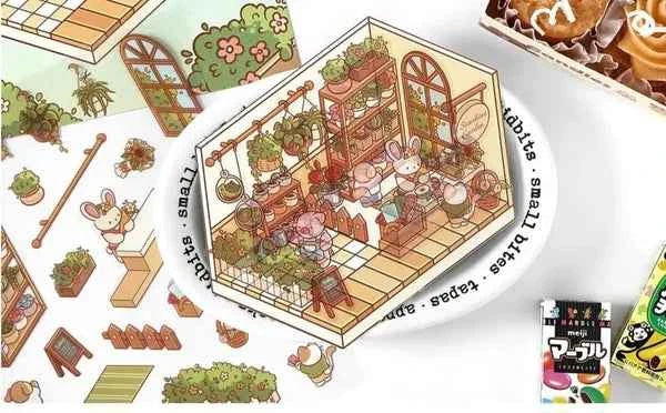3D- Scene stickers | Sunshine home