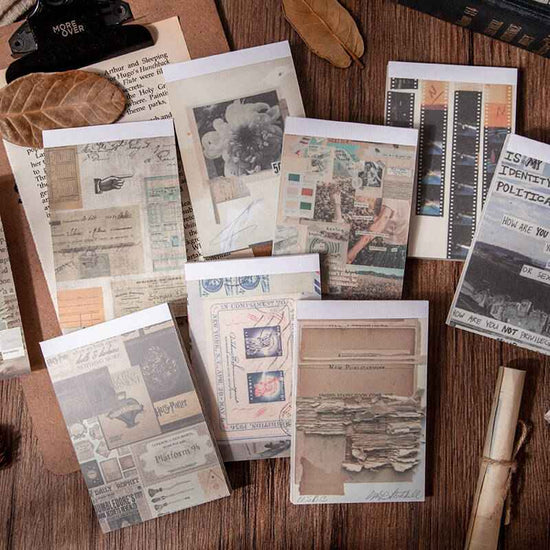 Flower Break – Vintage post dessinpapierblokje