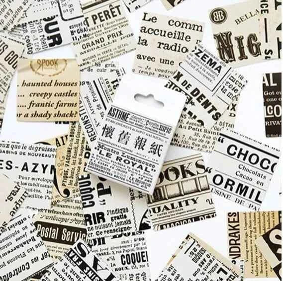 Stickerdoosje | Krantensnippers | Franstalig