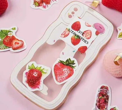 Stickerdoosje | Aardbeien