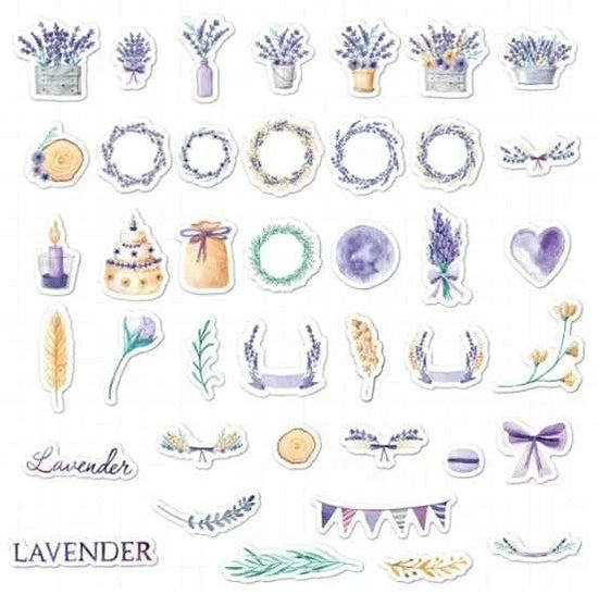 Losse Washistickers | Lavendel