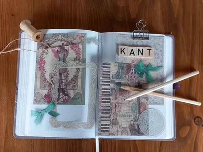 30-delig papier- en stickerset- Mintgroen