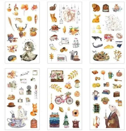 6 vellen washistickers | Huis en Tuin