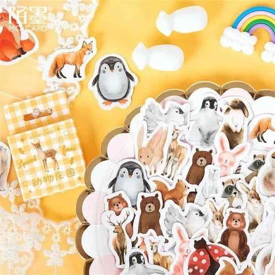 Stickerdoosje | Dierenstickers | Kinderen