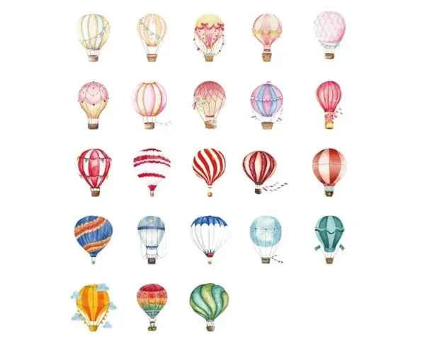 Stickerdoosje | Luchtballonnen