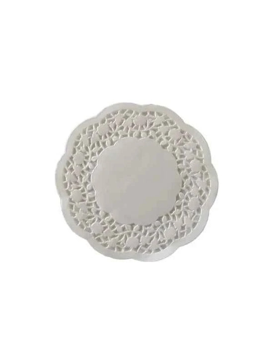 Kanten papier 15 stuks | Kanten rondjes | 11,4 cm