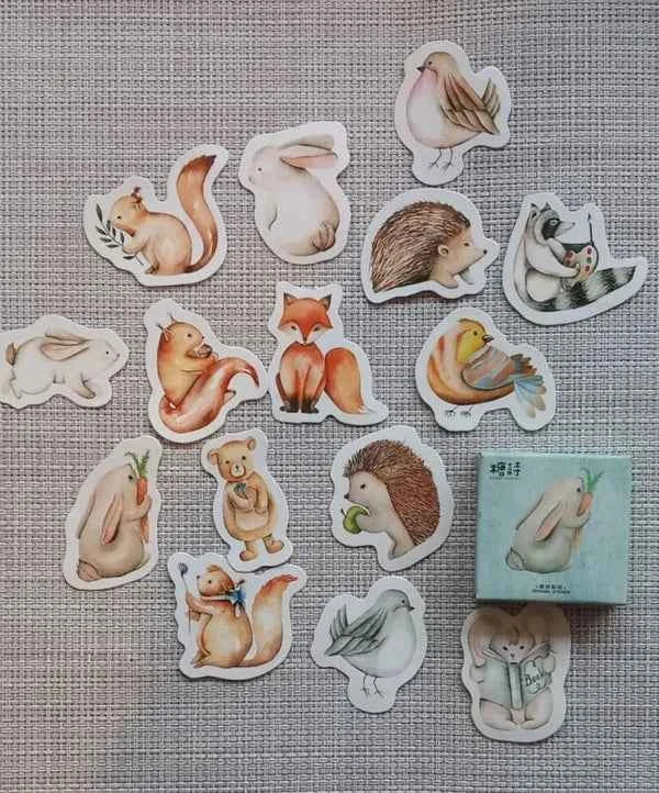 Stickerdoosje | Dierenstickers | Kinderen