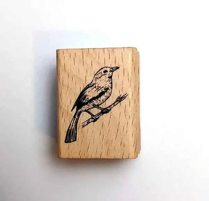 Houten stempel | Vogel | 4 x 3 cm