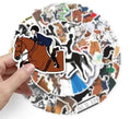 Paardenstickers | Oranje | Voor Kinderen