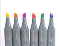 Twin Markers | Felle Kleuren | 6 stuks