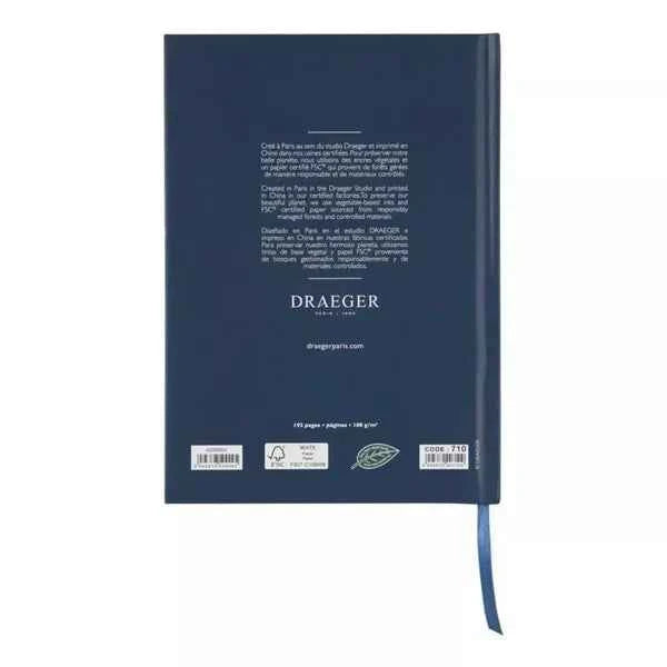 Bullet journal | Donkerblauw | Harde kaft