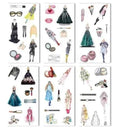 6 vellen washistickers | Kleding 2