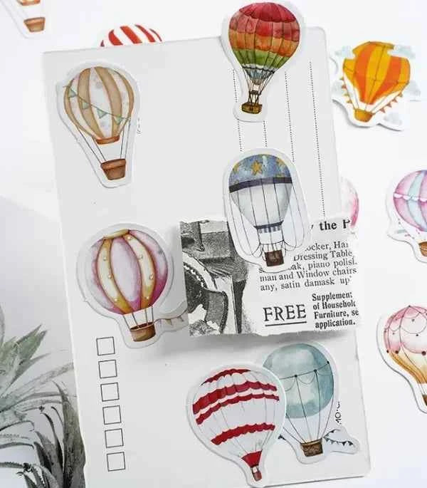 Stickerdoosje | Luchtballonnen