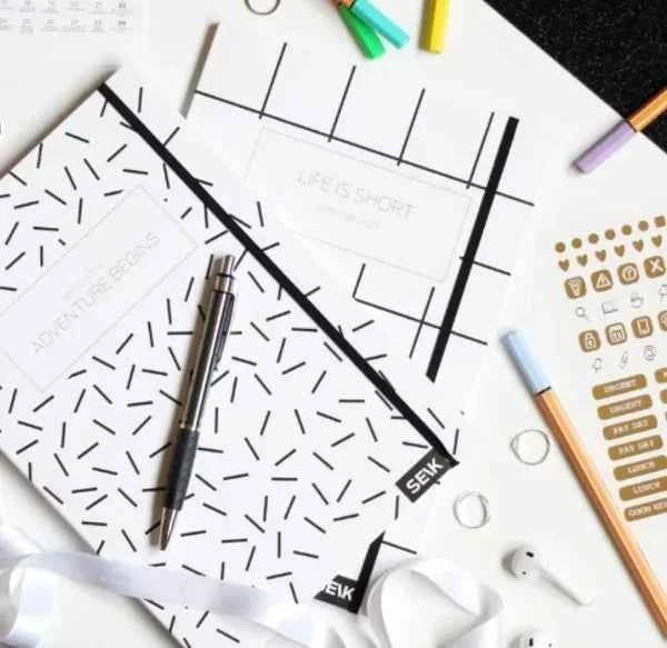 Bullet journal | Geometrisch | Set van 2