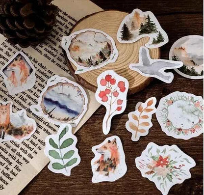 Stickerdoosje | Herfststickers | Thema vos