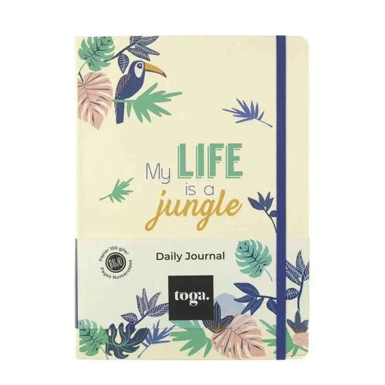 Bullet journal | Jungle | 100 grams papier