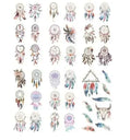 6 vellen washistickers | Dromenvangers