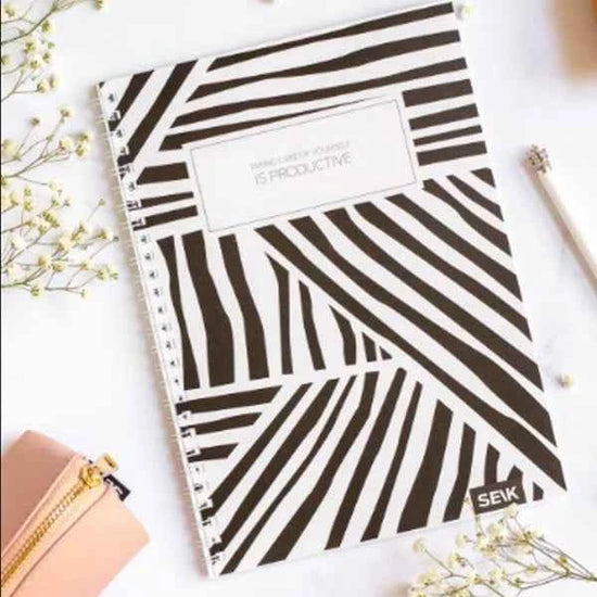 Bullet journal | Zebrastrepen | Taking care of yourself is productive