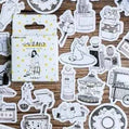 Stickerdoosje | Zomer | Zwart-wit