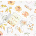 Stickerdoosje | Planten in oranje tinten