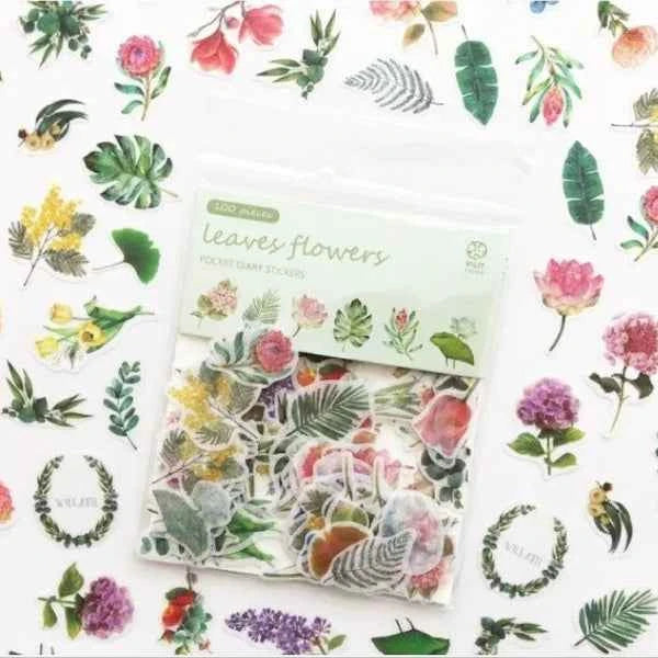 Losse Washistickers | Vrolijke Bloemetjes