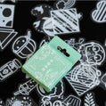 Stickerdoosje | Cartoon stickers | Transparant
