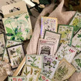 Stickerdoosje | Vintage planten | Holografisch