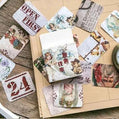 Stickerdoosje | Retro winterstickers