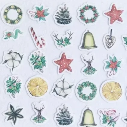 Stickerdoosje | Stickers kerstdecoratie