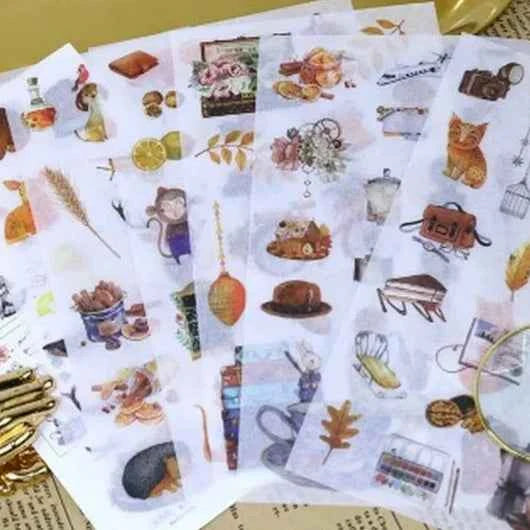 6 vellen washistickers | Huis en Tuin