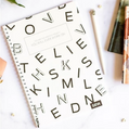 Bullet journal | Letters | You are the greatest project you will ever work on.