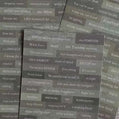 Tekststickers | Grijs met Wit | Washi