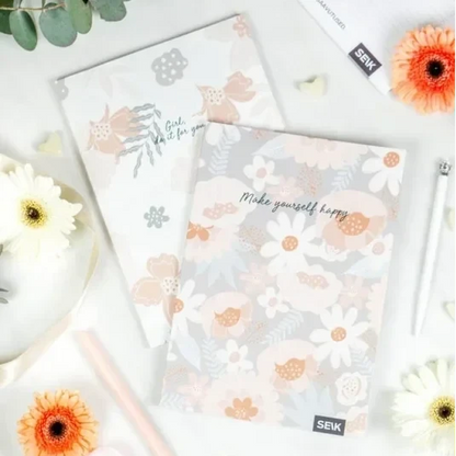 Bullet journal | Bloemen | Set van 2