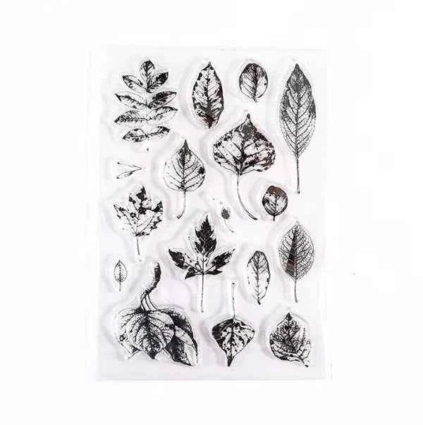 Siliconen Clear Stempels | Herfstbladeren